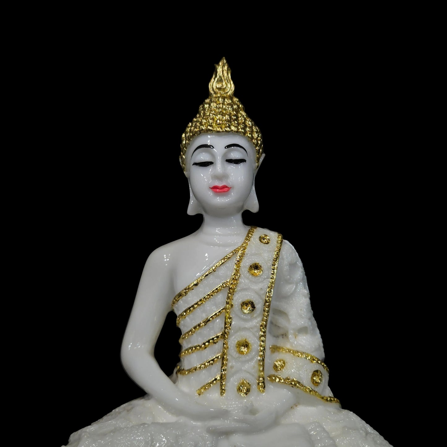 Handicrafts Meditating Buddha Polyresine statue Showpiece Figurine