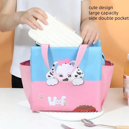 Kids woof dog lunch bag for kids return gifting