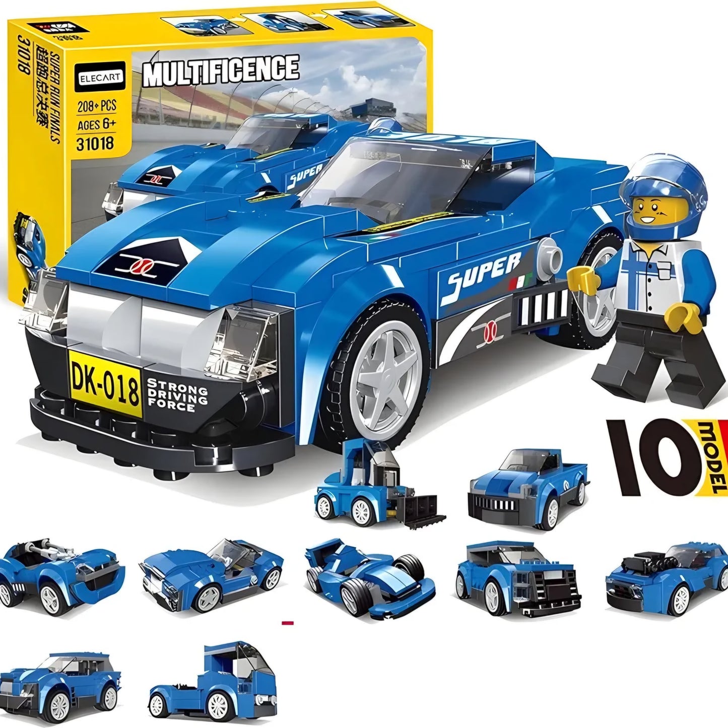 Be Cool Multificence Super Run Finals 31018 with 208+pcs for kids above 6 years old
