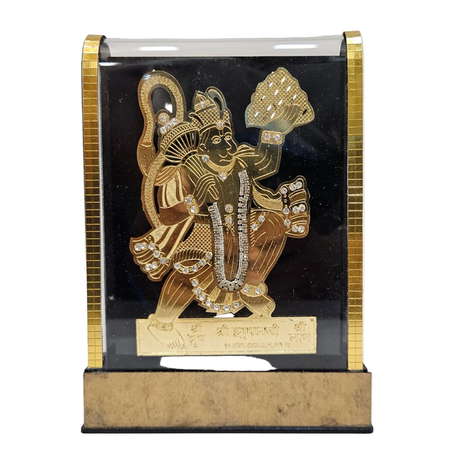 The Spiritual Living Bajrang Bali Murti - Lord Hanuman Idol for Car Dashboard - Home - Mandhir Gifting