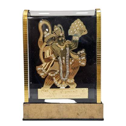 The Spiritual Living Bajrang Bali Murti - Lord Hanuman Idol for Car Dashboard - Home - Mandhir Gifting