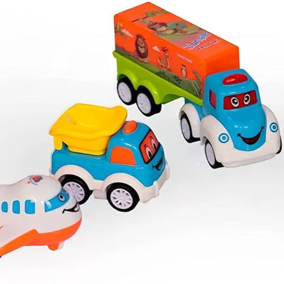 Fun-autos time to drive & enjoy 5pcs set perfect for kids return gifting