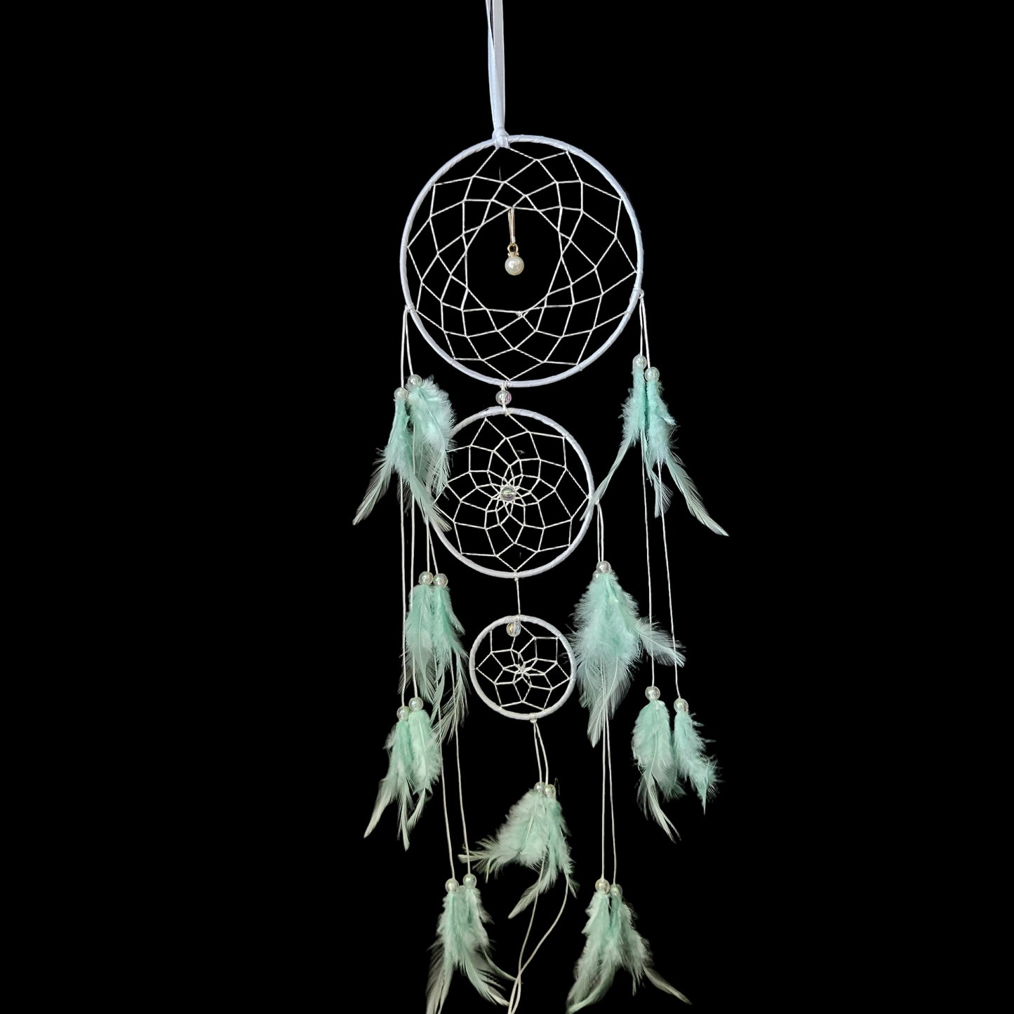 Feather Dream Catchers Wall Decor Handmade Wall Hanging Ornament for Bedroom Living Room Home Decor