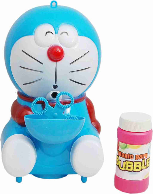 Kids World Automatic Musical Bubble Blowing Doraemon Kids Sound Moving toy