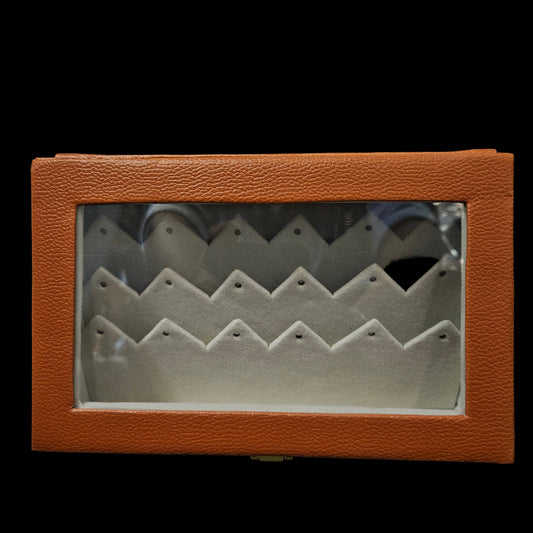 Earring Organizer Box Earrings Stud Showcase Case and Earrings Accessories Organizer
