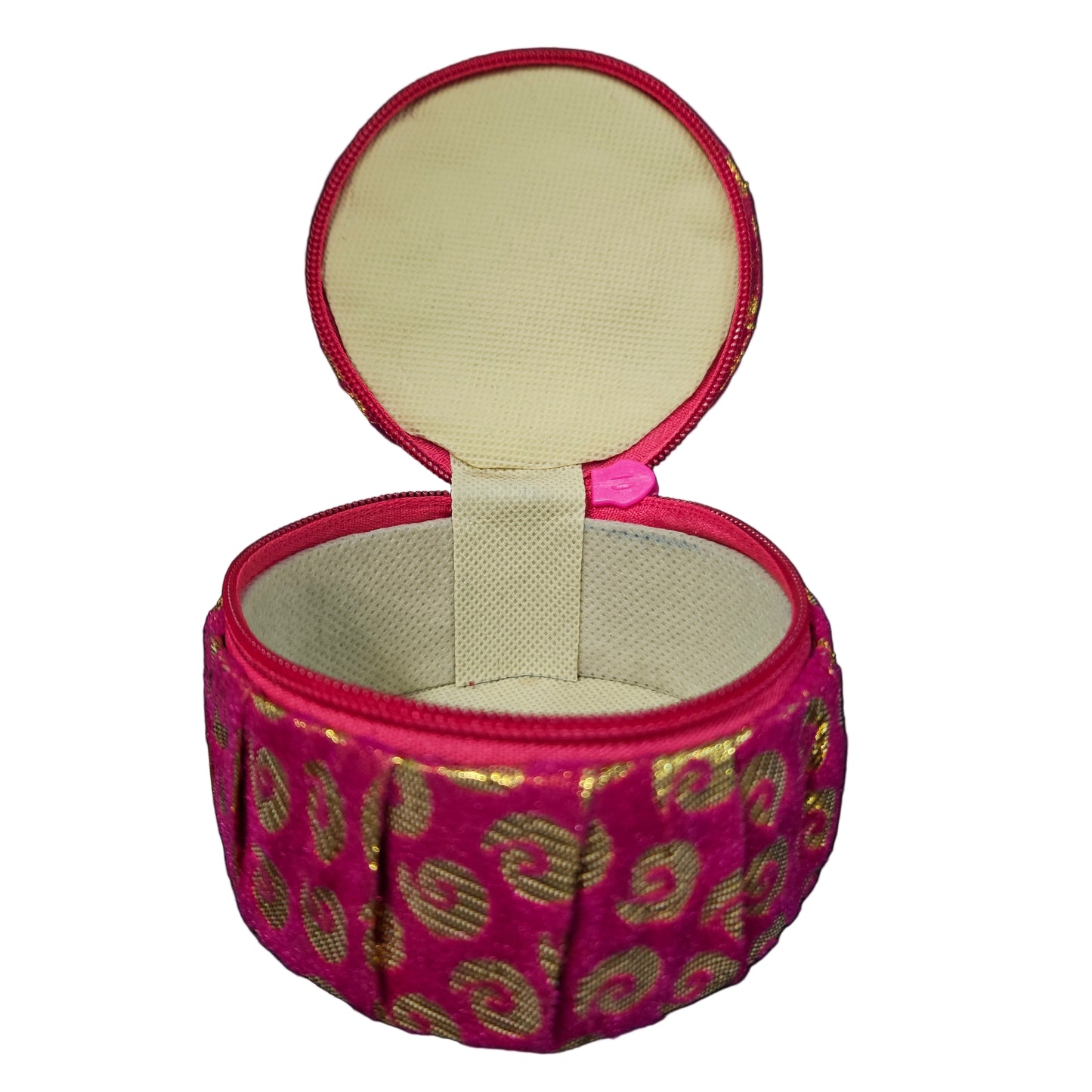Bangle & jewellery Organizer Zipper Box for Showcase Bangles & jewellery Organizer