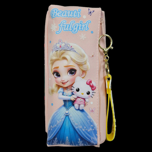 Disney princess Beautiful girl themed Stationery pouch