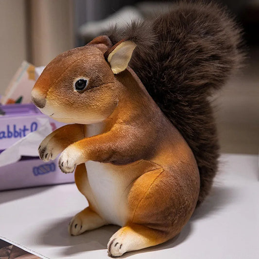 Stuffed Squirrel Plush,Ultra Soft Squirrel Plush Toys - Animal Plush Toys, Plush Toy Plush Pillow, Flying Squirrel Toy for Home Sofa Bedroom Decoration