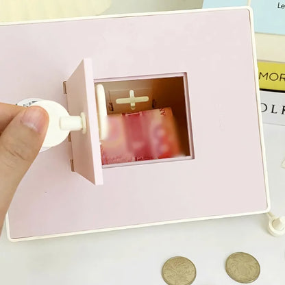 Money Banks Unique Camping Tent Piggy Banks, Plastic Money Box, Saving Jar for Children,Modern Design,Saving for Camping Plan