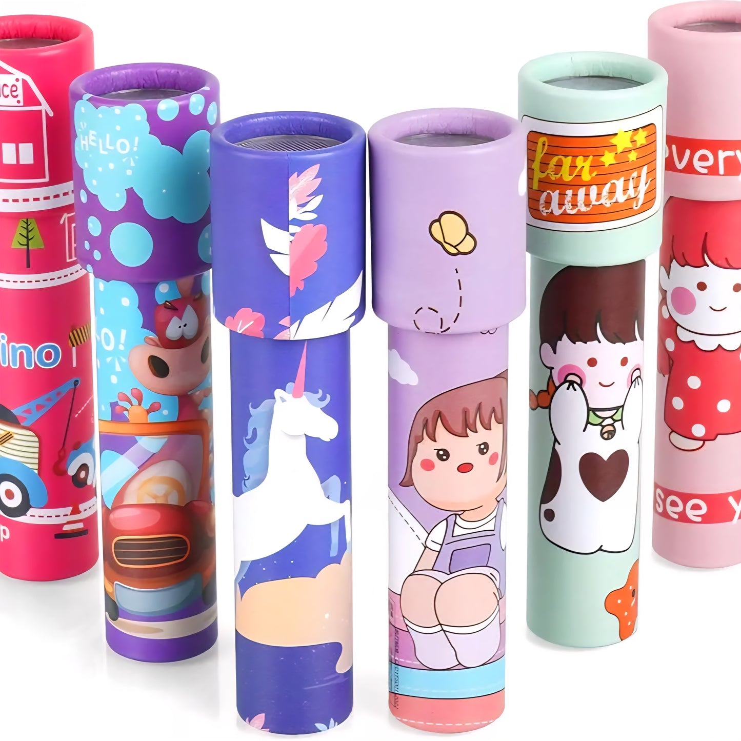 Classic Kaleidoscopes Toy, Educational Toys for Party Fun Magic Science Toy,Kids Birthday Mini Kaleidoscope Kit for School Classroom Prizes