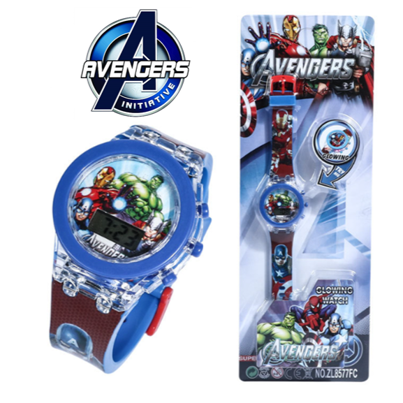 Cartoon characters themed digital watch for kids return gifting purpose