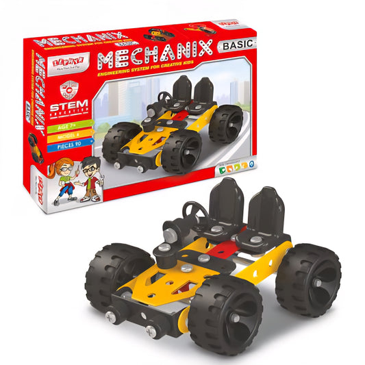 Mechanix – Basic (90 Pieces) Build 6 Models Set For Kids | 7+ Years