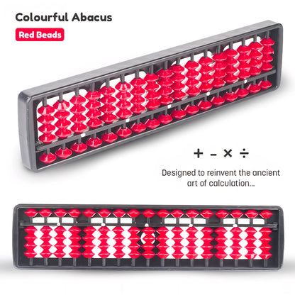 RATNA'S Colourful Abacus 17 Rod Tool for Kids | Enhance Counting Skills and Mathematics | Educational Toy