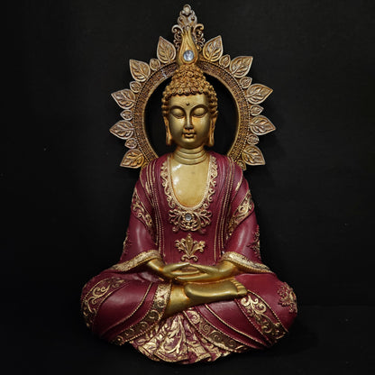 Lord Buddha with attractive stones design for home & Pooja room decor