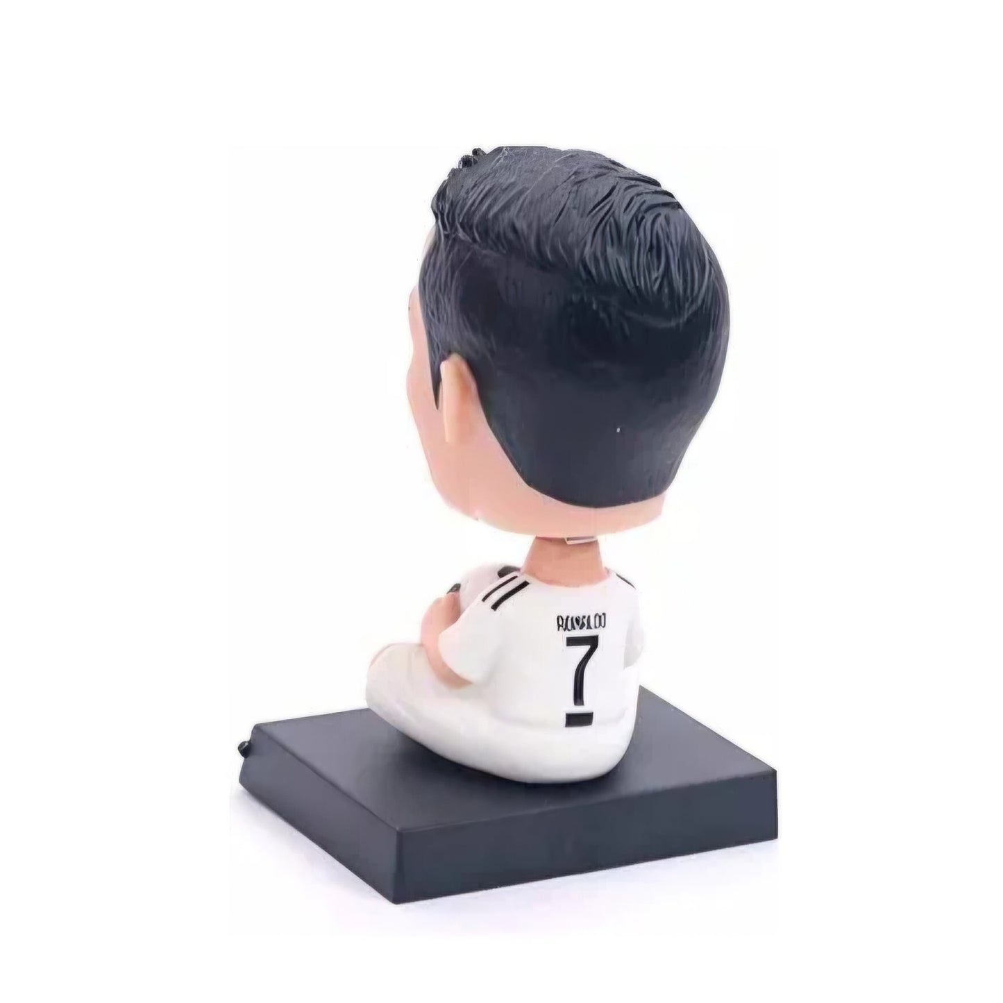 Cristiano Ronaldo Bobblehead: A Mobile Holder Bobblehead of The Popular Footballer, Perfect for Car Dashboards Or Desk Use