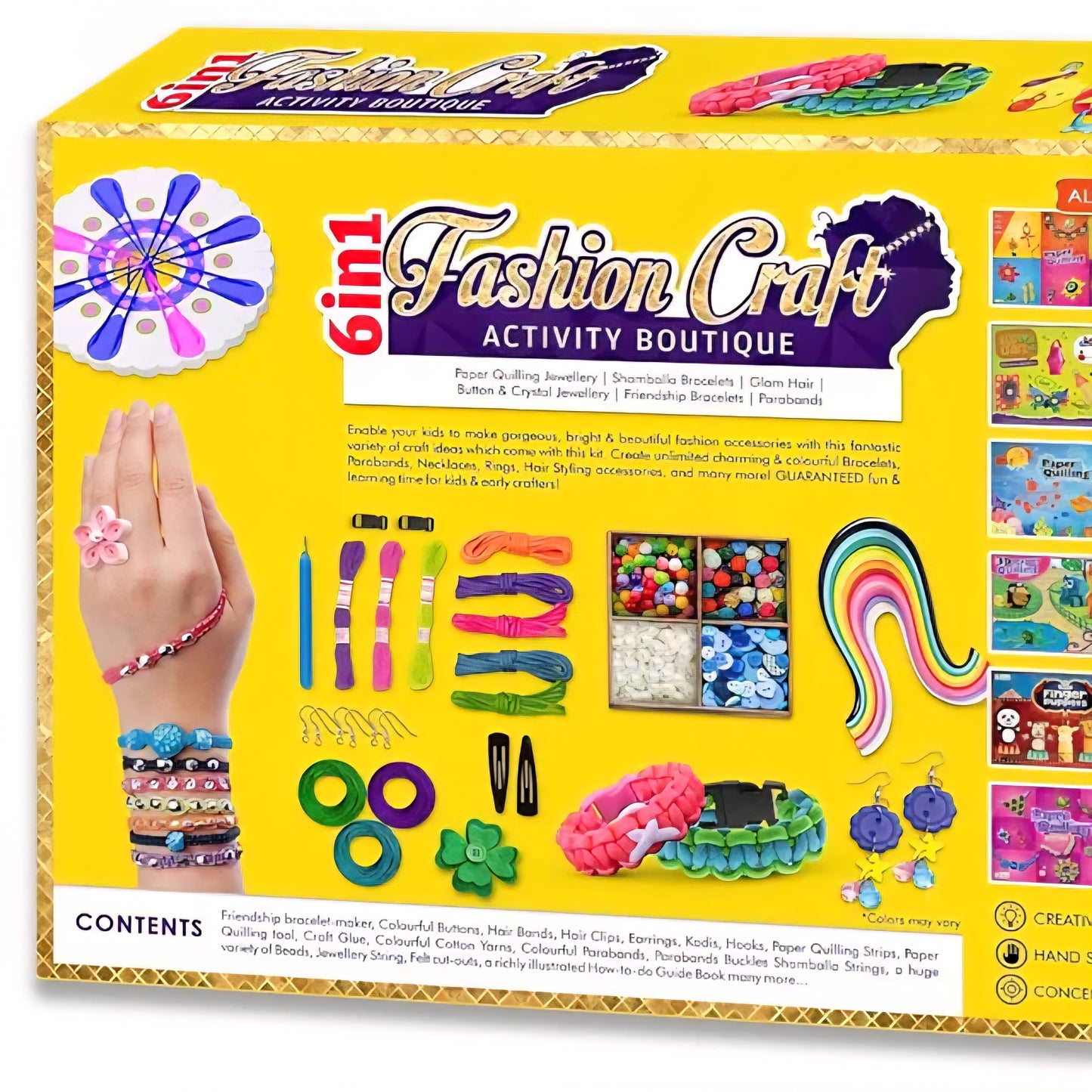 Fashion Craft - 6 in 1 Activity Boutique, Age 6+ (for Girls)