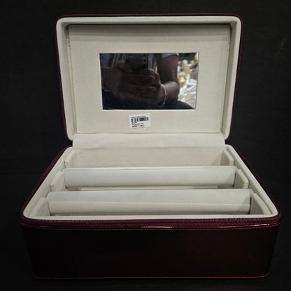 Women's Bangle Organizer Box with 2 Storage Bangle Dividers for Storage Vanity Box