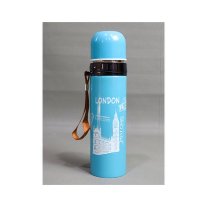 Light Blue Stainless Steel Vacuum Bottle hot&Cold Water Bottle