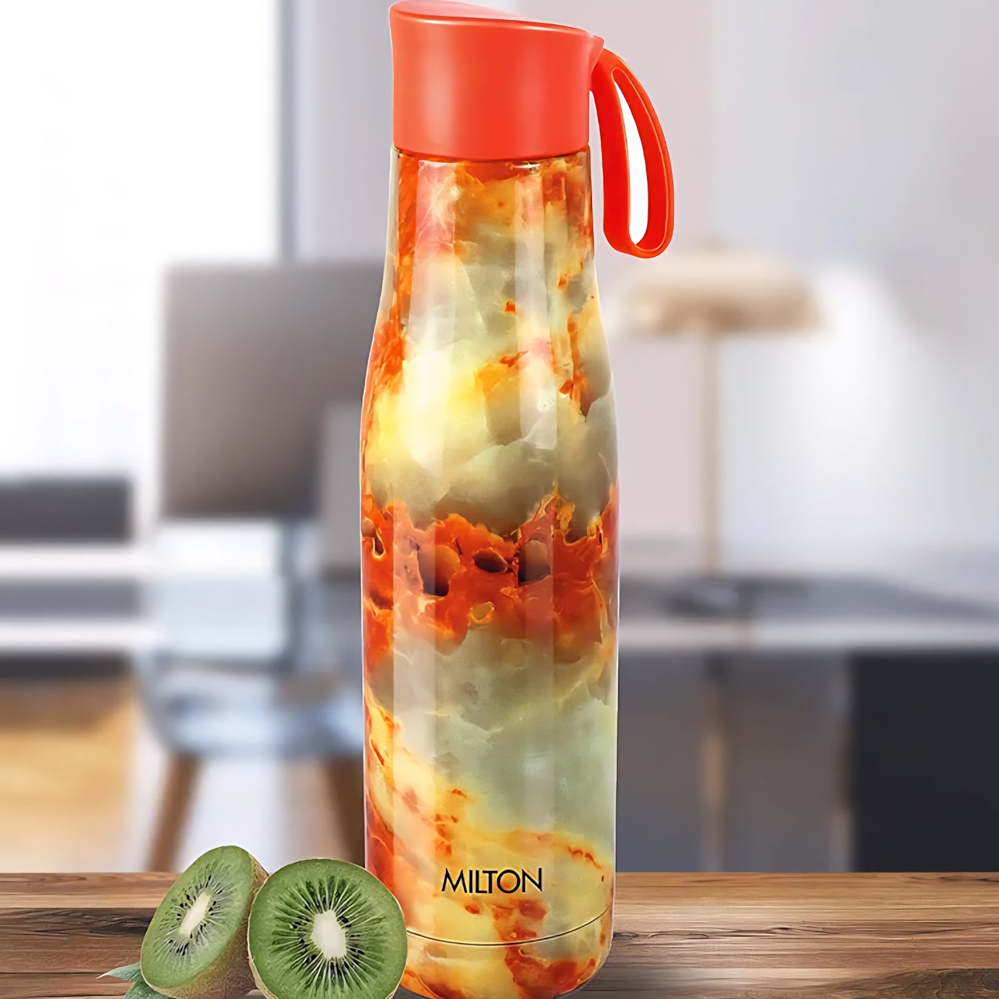 Milton Mirage 800 Thermosteel Hot and Cold Water Bottle 760 ml with Vacuum Insulated easy grip double walled Leak Proof Water Bottle
