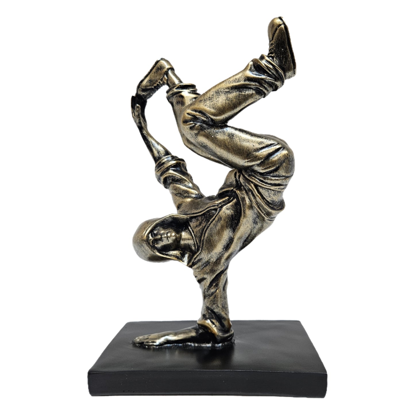 Street Dance Pose Sculpture, Statue of A Street Dancer, Street Dancer Figurine Ornament, Gifts for Office Home Decoration