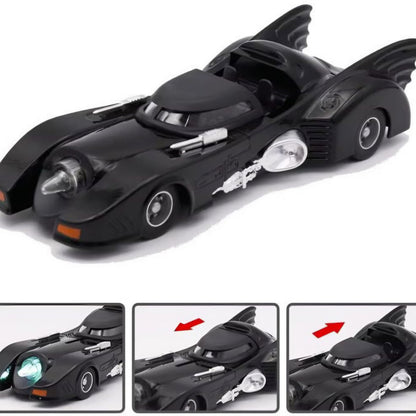 Batman Metal Diecast Car Lights & Sound, Collectible Supercar for Kids and Adults