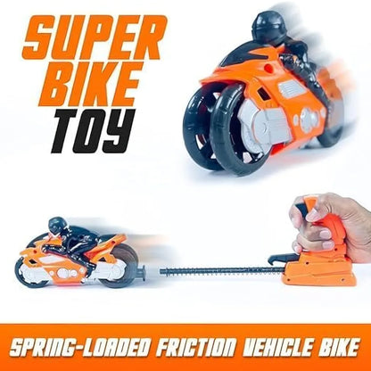Turbo Racers launcher bike launches up to 10 meters