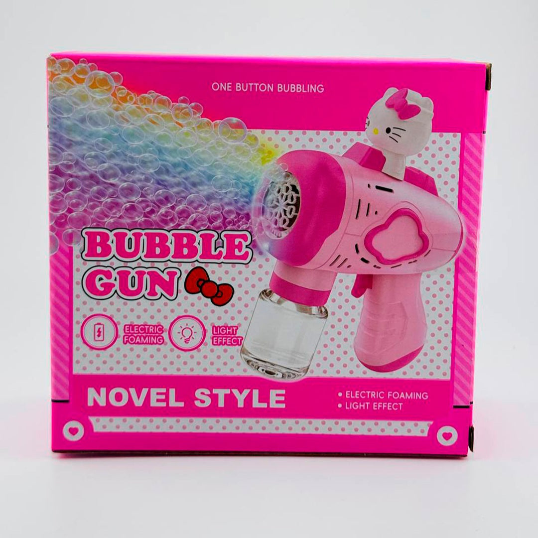 Bubble gun generator novel style electric foaming & Light Effect