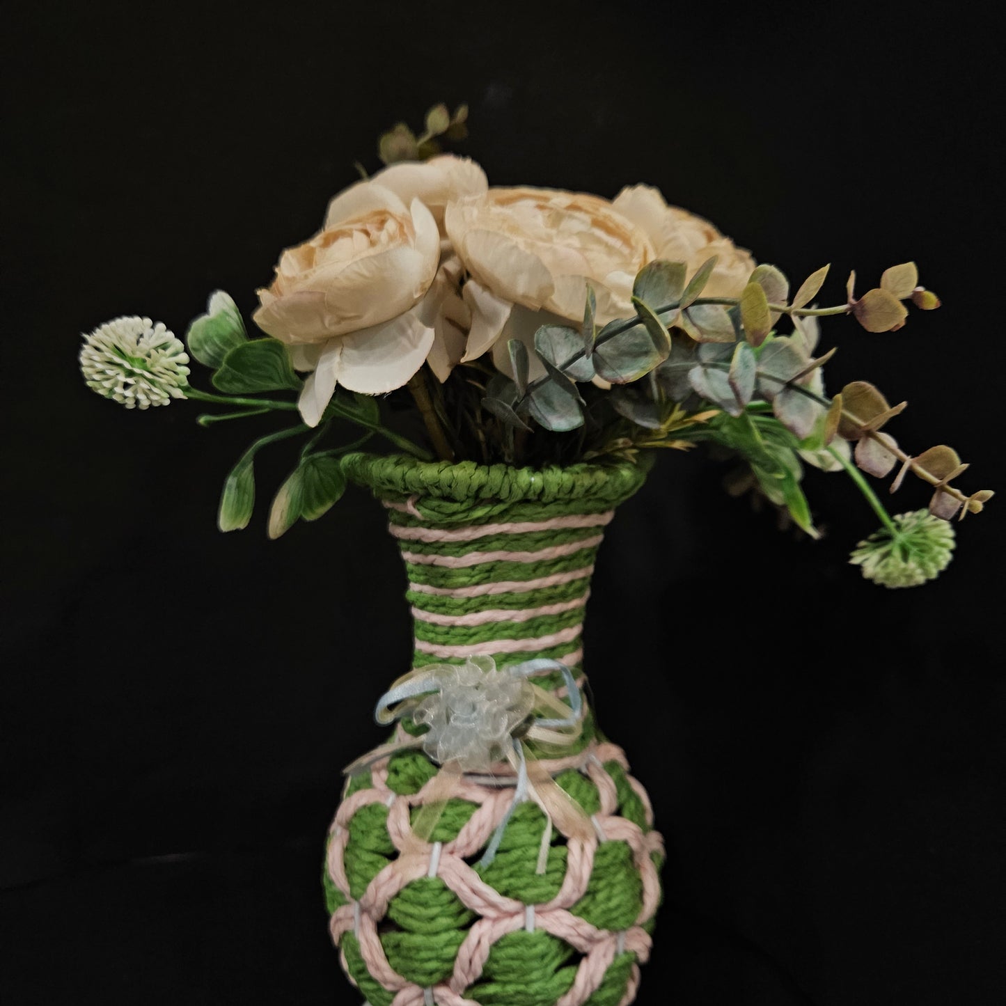 Artificial Garden roses flower bunch for Home & Garden Decoration