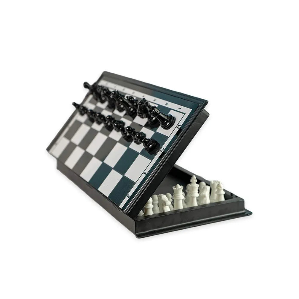 RATNA'S Black & White Magnetic Chess Set for All Ages