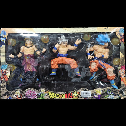 Dragon Ballz super the 3pcs set Action Figures,for kids above 3years
