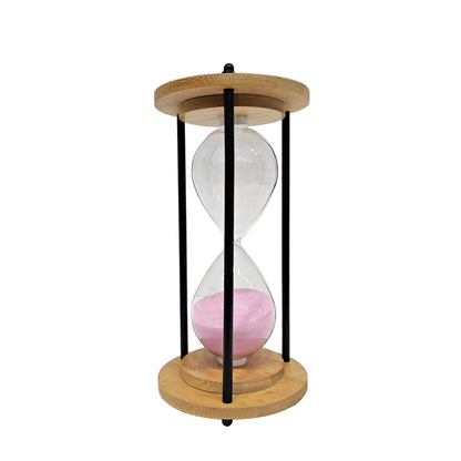 Sand Timer |30 Minutes Hourglass| Wooden Frame Sand Timer Management Assistant for Home/Office