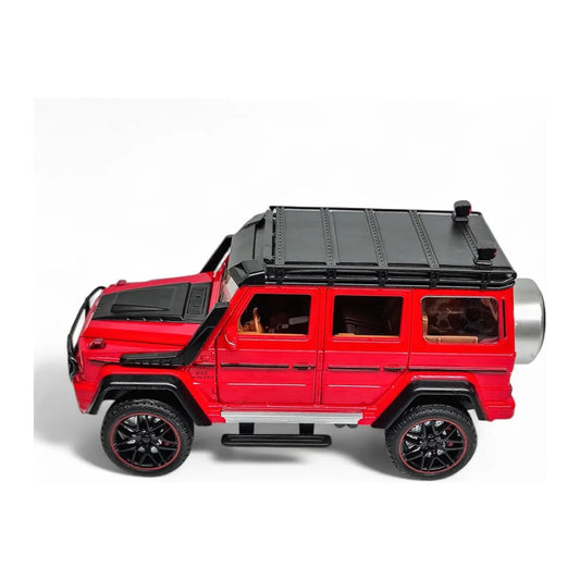 Mercedes-Benz G RC Car, 1:22 Scale,Die-Cast Model with Openable Doors, Lights and Smoke Effects, Toy