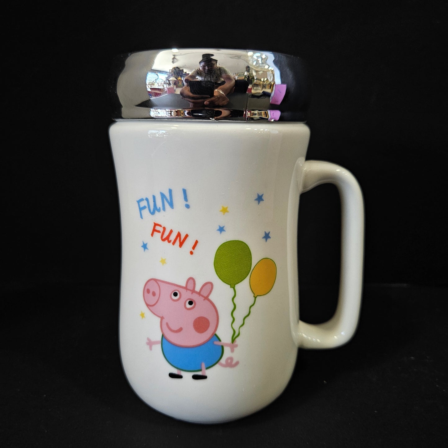 Peppa Pig cartoon character printed Ceramic mug with high Quality assurance