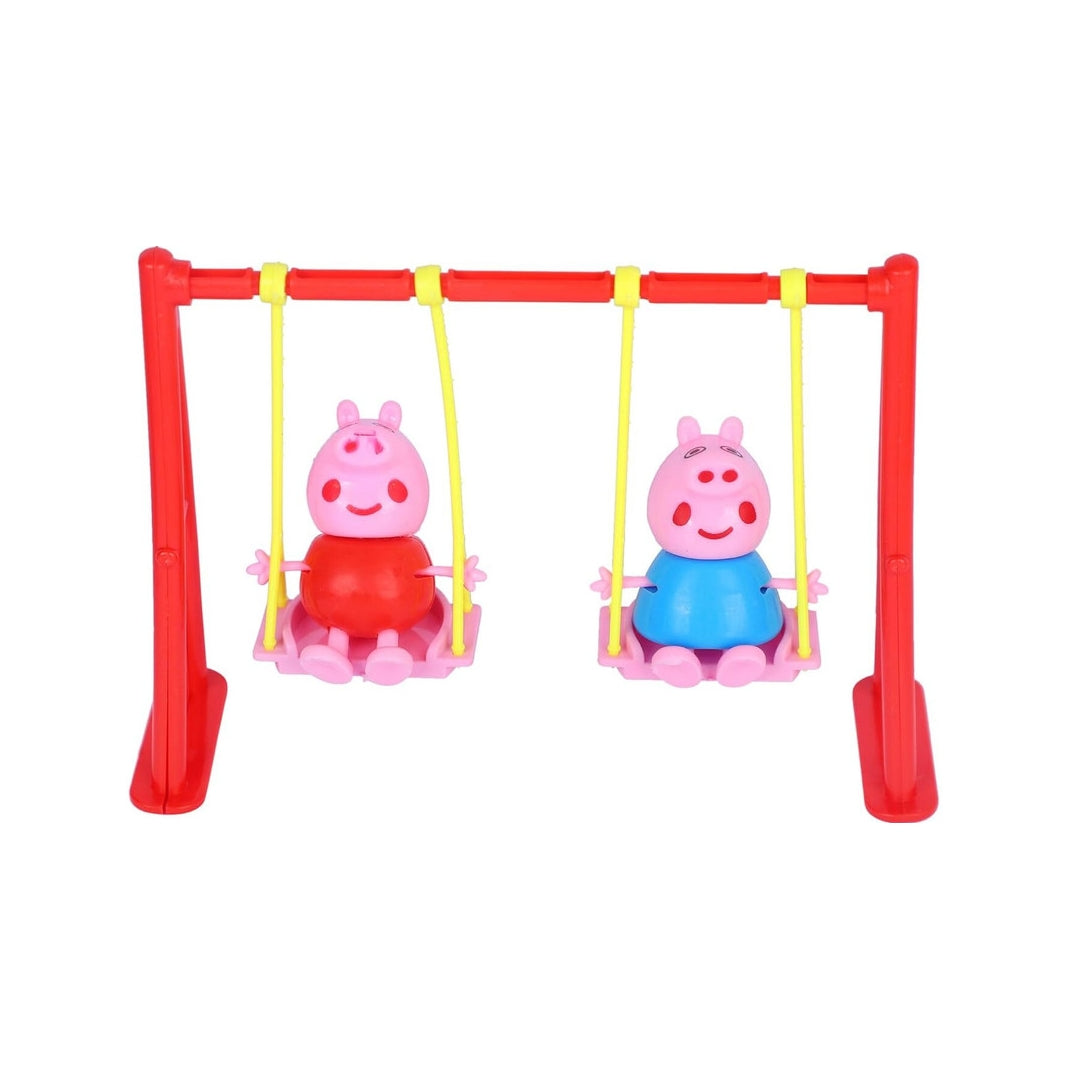 Pig Family Playground Fun Playtime Set 4 Pcs Figurines