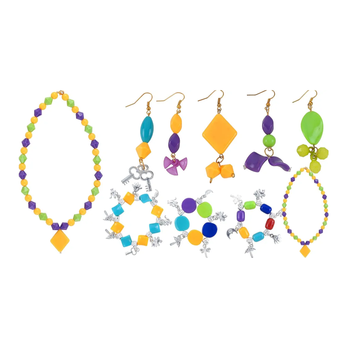 Happy kidz fashion jewellery a complete  jewellery making kit for kids above age 6 years