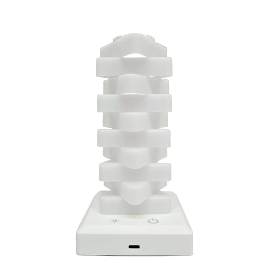 Triangle Desk Lamp – Stackable Color Changing Night Light with Touch Control – Mood Light for Kids, Gamers, Bedroom, Dorm Room, Home Office or Gift