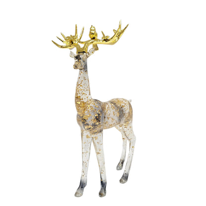 Couple Deer Statues Reindeer Figurines Ornament for Wedding Shelf Party|Home & Garden | Home Decor | Figurines