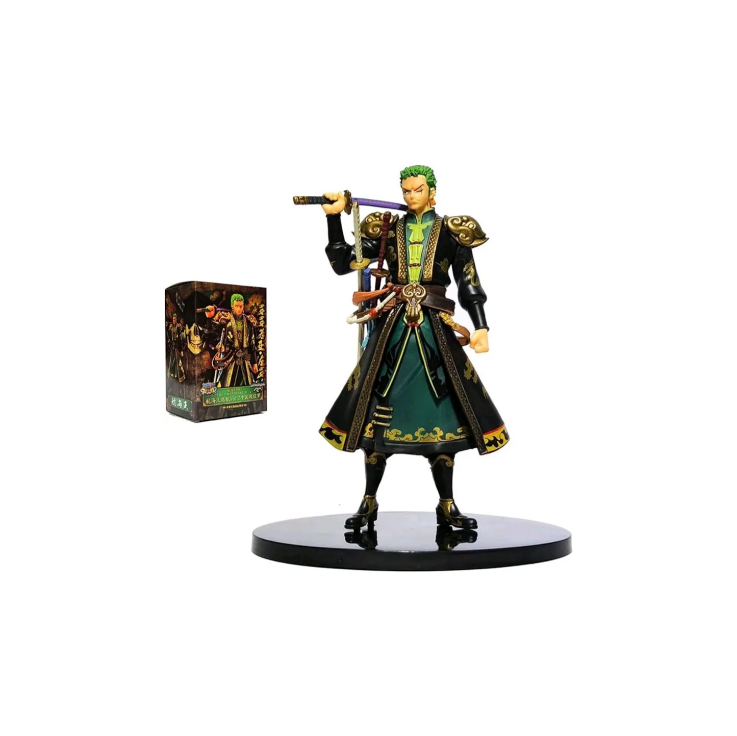 One Piece Roronoa Zoro Action Figure Anime Figurine Weeb Manga Statue Hobbies Model Toy Collectiles