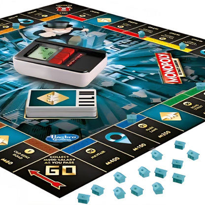 Monopoly Ultimate Banking Edition Board Game, Includes Electronic Banking Unit, Fun Christmas Board Game for Families and Kids, Strategy Game for Kids Ages 8+, Best Birthday Gift
