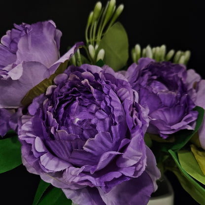 Artificial Chinese peony floweral bunch to bring elegant look to your home & Garden