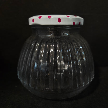Modak galss mini storage container with Airtight lid perfect for Return gifting