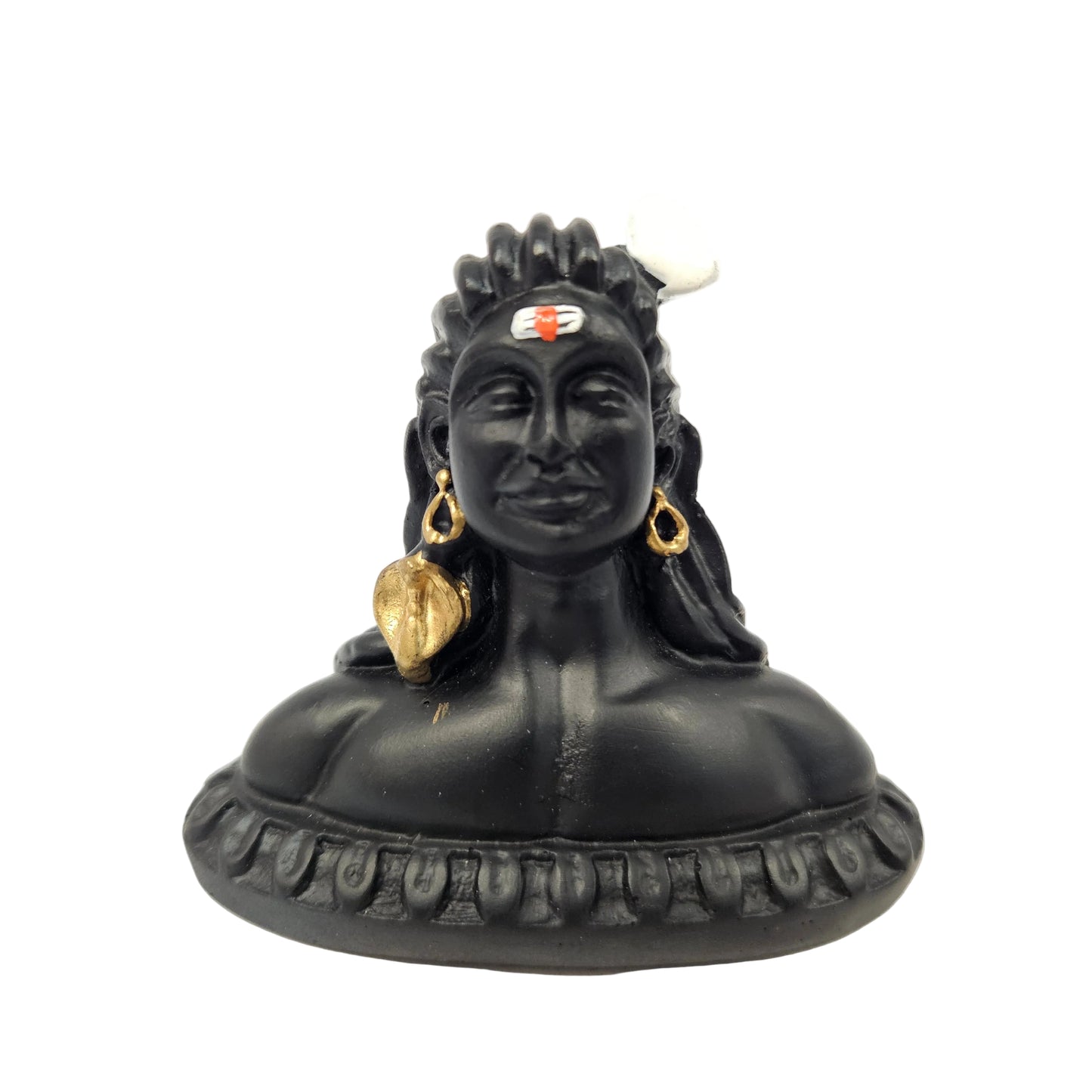 Adiyogi Shiva Statue for Car Dashboard| Adiyogi Statue for Home Decor Pooja Room Office| Shiv Mahadev Murti Lord Shiva Idol Gift for Diwali Maha Shivratri Housewarming Birthday