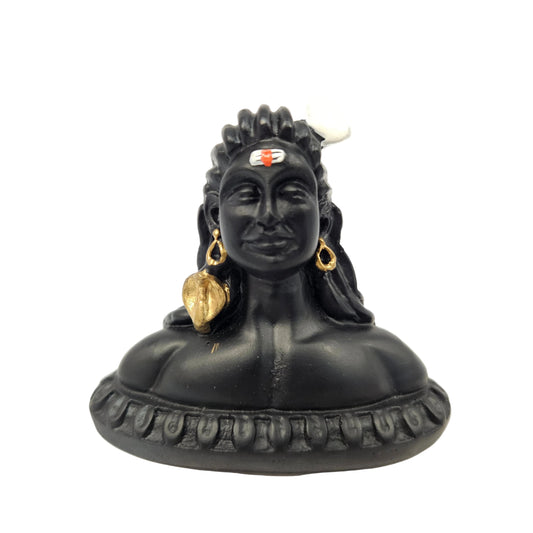 Adiyogi Shiva Statue for Car Dashboard| Adiyogi Statue for Home Decor Pooja Room Office| Shiv Mahadev Murti Lord Shiva Idol Gift for Diwali Maha Shivratri Housewarming Birthday