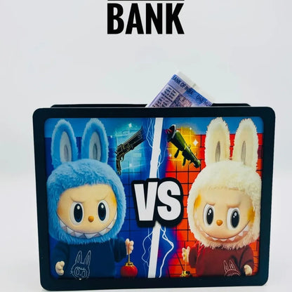 Labubu 50,000 Capable small amounts become big Savings wooden kiddy bank of kids