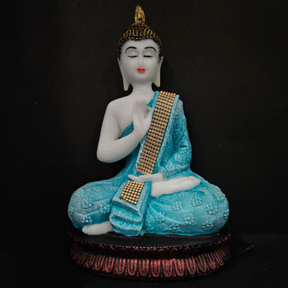 Meditating Buddha Statue Figurine Decorative for Home & Office