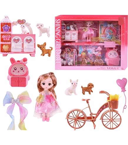 Klkl's cuties princess doll shinning girl Boutique Series "More exquisite accessories MORE LOVE MORE FUN."