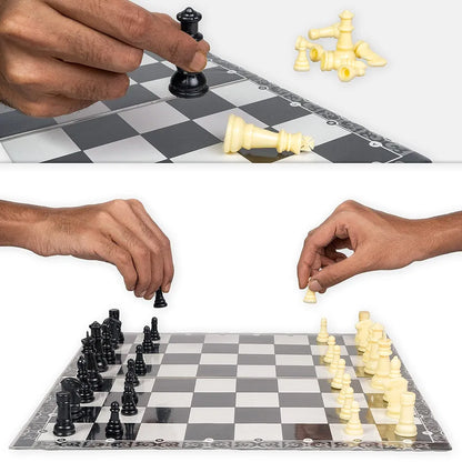 Ratna's Senior Game Kings Premium Chess Set for Kids with Logical and Strong Mind to Enhance Their Logical Thinking and Concentration
