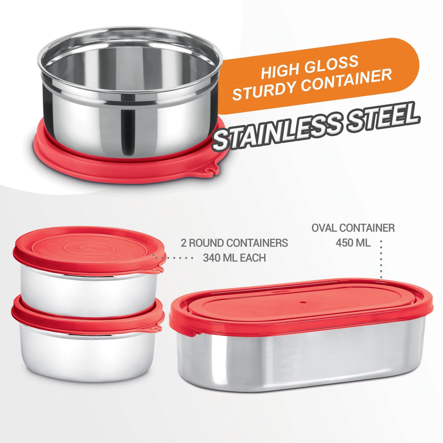 Steel Champ (Milton)
Light Weight, Leak Proof, Easy to Carry, Insulated and Washable