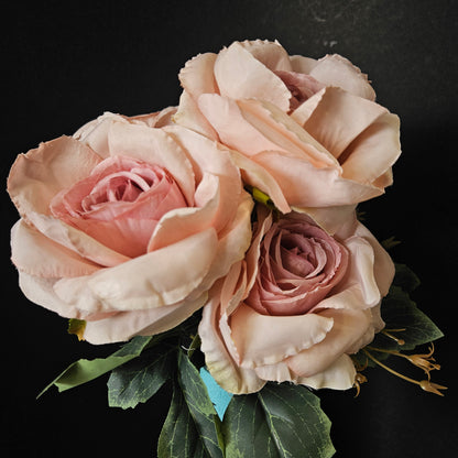 Artificial banquet rose Flower bunch to bring elegant look to your home & Office