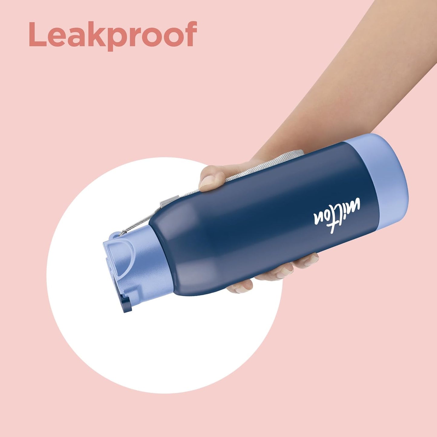 Milton Steel Swag 900 Stainless Steel Bottle Durable and user-friendly & easy to carry